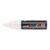 Marker Uni Posca Pc8k Chisel Tip White