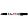 Marker Artline 90 Permanent 5mm Chisel Nib Black