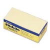 Stick On Notes B/tone 50x76 Yellow Pk12