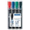 Marker Staedtler Lumocolor 350 Perm Chisel Wlt-4 Asst