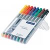 Marker Pen Staedtler Lumocolor Permanent 318 0.6mm F Asst Wlt8