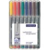 Marker Ohp Staedtler 316 Water Sol F Asst Wlt8