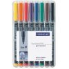 Marker Ohp Staedtler 317 Perm Med Asst Wlt8