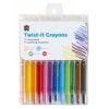 Crayons Ec Twist It Pack Of 12