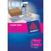 Label Avery Laser L7562 Clear 16up 959050 Pk25