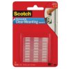 Tape Mounting Squares Scotch 859-med Clear Removable Pk16