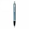 Pen Parker Bp Im Chrome Trim Light Blue Grey