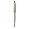Pen Parker Sonnet Stainless Steel Gold Trim Ballpoint Stainless Steel