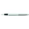 Pen Sheaffer Fp Vfm Medium Nib C/t Strobe Silver