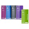 Notebook Colourhide 90x165x15mm Slimline Asst 200pg