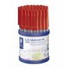 Pen Staedtler Bp Stick 430 Med Red Cup50
