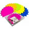 Starburst Rainbow Fluro Board 205mm 300gsm Single Sided Pk60