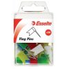 Flag Pins Esselte Asst Pk50