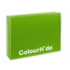 Box File Colourhide Foolscap Zipper Green