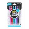 Pen Crayola Take Note Washable Asst Pk6