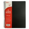 Notebook Stat A4 5 Subject 60gsm 7mm Ruling Pp Cover Black 250pg