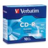 Cd-r Verbatim 80min 52x 700mb Slim Case Pk10