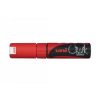 Marker Chalk Uni 8mm Chisel Tip Red