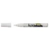 Marker Liquid Chalk Texta Dry Wipe Bullet White