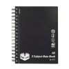 Notebook Spirax P572 Pp 3 Subject A5 S/o 300pg Black