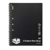 Notebook Spirax P599 Pp 3 Subject A4 S/o 300pg Black