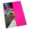 Visual Art Diary Quill A3 Brights Cerise Pink 60lf