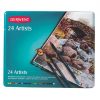 Pencil Coloured Derwent Artists Tin 24