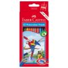 Pencil Coloured Faber R/range Water/col Pk12