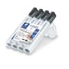 Marker Whiteboard Staedtler 351 Bullet Black Wlt4