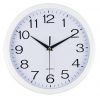 Clock Italplast 30cm Round White Frame/white Face