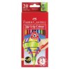 Pencil Coloured Faber -castell Triang Grip Pk20