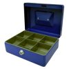 Cash Box Esselte 200x150x80mm Classic No.8 Blue