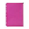 Binder Pocket Marbig A4 Zip Pink