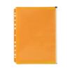 Binder Pocket Marbig A4 Zip Yellow