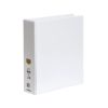 Binder Insert Marbig A4 Clearview 3 D-ring 50mm White