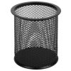 Pencil Cup Esselte Metal Mesh Black