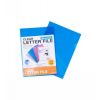 Letter File B/tone A4 Transparent Blue Pk10