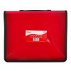 Binder Stat A4 2r Zipper W/handle Red