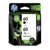 HP #60 Black & Colour Ink Pack
