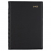 DIARY 2023 COLLINS 387.V99 A5 BELMONT PVC WTV BLACK