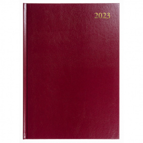 DIARY 2023 COLLINS ESSA41A.78 A4 ESSENTIAL APPOINTMENT DTP MAROON