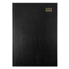 DIARY 2023 DEBDEN 3501.P99 A5 KYOTO WTV BLACK