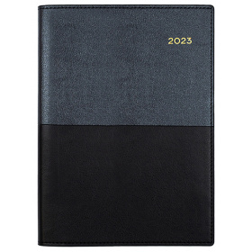 DIARY 2023 COLLINS 385.V99 A5 VANESSA WTV BLACK